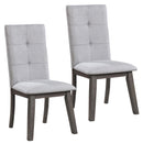 [ Ash Side Chair, set of 2, in Grey ] - Custom Furniture Manufacturer Brampton, Toronto, Vaughan, Mississauga, Ontario, Oakville, Hamilton