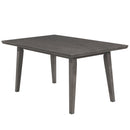 [ Ash/Vince 7pc Dining Set, Charcoal ] - Custom Furniture Manufacturer Brampton, Toronto, Vaughan, Mississauga, Ontario, Oakville, Hamilton