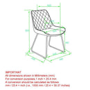 [ Ash/Vince 7pc Dining Set, Charcoal ] - Custom Furniture Manufacturer Brampton, Toronto, Vaughan, Mississauga, Ontario, Oakville, Hamilton