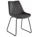 [ Ash/Vince 7pc Dining Set, Charcoal ] - Custom Furniture Manufacturer Brampton, Toronto, Vaughan, Mississauga, Ontario, Oakville, Hamilton
