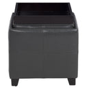 [ Atom II Square Storage Ottoman in Grey ] - Custom Furniture Manufacturer Brampton, Toronto, Vaughan, Mississauga, Ontario, Oakville, Hamilton
