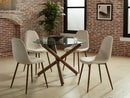 [ Avi Side Chair, set of 4, in Beige ] - Custom Furniture Manufacturer Brampton, Toronto, Vaughan, Mississauga, Ontario, Oakville, Hamilton