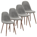 [ Avi Side Chair, set of 4, in Grey ] - Custom Furniture Manufacturer Brampton, Toronto, Vaughan, Mississauga, Ontario, Oakville, Hamilton