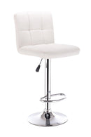 [ Bar Stool LS - 1101V WHITE ] - Custom Furniture Manufacturer Brampton, Toronto, Vaughan, Mississauga, Ontario, Oakville, Hamilton