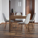 [ Ben Dining Table with Extension in Walnut ] - Custom Furniture Manufacturer Brampton, Toronto, Vaughan, Mississauga, Ontario, Oakville, Hamilton