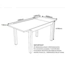 [ Ben Dining Table with Extension in Walnut ] - Custom Furniture Manufacturer Brampton, Toronto, Vaughan, Mississauga, Ontario, Oakville, Hamilton