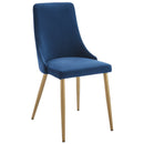 [ Carmen Side Chair, set of 2, in Blue ] - Custom Furniture Manufacturer Brampton, Toronto, Vaughan, Mississauga, Ontario, Oakville, Hamilton