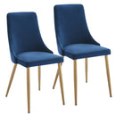 [ Carmen Side Chair, set of 2, in Blue ] - Custom Furniture Manufacturer Brampton, Toronto, Vaughan, Mississauga, Ontario, Oakville, Hamilton