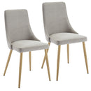 [ Carmen Side Chair, set of 2, in Grey ] - Custom Furniture Manufacturer Brampton, Toronto, Vaughan, Mississauga, Ontario, Oakville, Hamilton