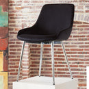 [ Cass Side Chair, set of 2, in Black ] - Custom Furniture Manufacturer Brampton, Toronto, Vaughan, Mississauga, Ontario, Oakville, Hamilton