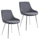 [ Cass Side Chair, set of 2, in Grey ] - Custom Furniture Manufacturer Brampton, Toronto, Vaughan, Mississauga, Ontario, Oakville, Hamilton