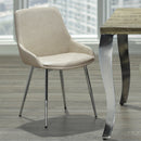 [ Cass Side Chair, set of 2, in Ivory ] - Custom Furniture Manufacturer Brampton, Toronto, Vaughan, Mississauga, Ontario, Oakville, Hamilton
