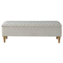 [ Ciara Rectangular Storage Ottoman in Light Grey ] - Custom Furniture Manufacturer Brampton, Toronto, Vaughan, Mississauga, Ontario, Oakville, Hamilton