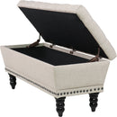 [ Connie Tufted Storage Upholstered Ottoman ] - Custom Furniture Manufacturer Brampton, Toronto, Vaughan, Mississauga, Ontario, Oakville, Hamilton