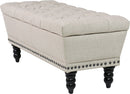 [ Connie Tufted Storage Upholstered Ottoman ] - Custom Furniture Manufacturer Brampton, Toronto, Vaughan, Mississauga, Ontario, Oakville, Hamilton