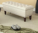 [ Connie Tufted Storage Upholstered Ottoman ] - Custom Furniture Manufacturer Brampton, Toronto, Vaughan, Mississauga, Ontario, Oakville, Hamilton