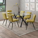 [ Cosmos Rectangular Dining Table in Black ] - Custom Furniture Manufacturer Brampton, Toronto, Vaughan, Mississauga, Ontario, Oakville, Hamilton