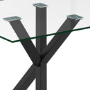 [ Cosmos Rectangular Dining Table in Black ] - Custom Furniture Manufacturer Brampton, Toronto, Vaughan, Mississauga, Ontario, Oakville, Hamilton