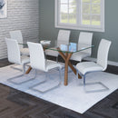 [ Cosmos Rectangular Dining Table in Walnut ] - Custom Furniture Manufacturer Brampton, Toronto, Vaughan, Mississauga, Ontario, Oakville, Hamilton