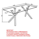 [ Cosmos Rectangular Dining Table in Walnut ] - Custom Furniture Manufacturer Brampton, Toronto, Vaughan, Mississauga, Ontario, Oakville, Hamilton