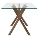 [ Cosmos Rectangular Dining Table in Walnut ] - Custom Furniture Manufacturer Brampton, Toronto, Vaughan, Mississauga, Ontario, Oakville, Hamilton