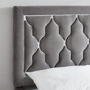 [ Dior Platform Bed in Grey ] - Custom Furniture Manufacturer Brampton, Toronto, Vaughan, Mississauga, Ontario, Oakville, Hamilton