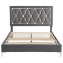 [ Dior Platform Bed in Grey ] - Custom Furniture Manufacturer Brampton, Toronto, Vaughan, Mississauga, Ontario, Oakville, Hamilton