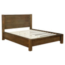 [ Dominic Platform Bed in Walnut ] - Custom Furniture Manufacturer Brampton, Toronto, Vaughan, Mississauga, Ontario, Oakville, Hamilton