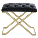 [ Dora Bench in Black & Gold ] - Custom Furniture Manufacturer Brampton, Toronto, Vaughan, Mississauga, Ontario, Oakville, Hamilton