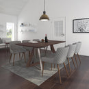 [ Driz Rectangular Dining Table in Walnut ] - Custom Furniture Manufacturer Brampton, Toronto, Vaughan, Mississauga, Ontario, Oakville, Hamilton