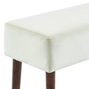 [ Elena Bench in Ivory ] - Custom Furniture Manufacturer Brampton, Toronto, Vaughan, Mississauga, Ontario, Oakville, Hamilton