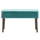 [ Elena Bench in Teal ] - Custom Furniture Manufacturer Brampton, Toronto, Vaughan, Mississauga, Ontario, Oakville, Hamilton