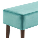 [ Elena Bench in Teal ] - Custom Furniture Manufacturer Brampton, Toronto, Vaughan, Mississauga, Ontario, Oakville, Hamilton