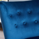 [ Ella Accent Chair in Blue ] - Custom Furniture Manufacturer Brampton, Toronto, Vaughan, Mississauga, Ontario, Oakville, Hamilton