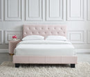 [ Elle Platform Bed in Blush ] - Custom Furniture Manufacturer Brampton, Toronto, Vaughan, Mississauga, Ontario, Oakville, Hamilton