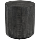 [ Eva Accent Table in Distressed Grey ] - Custom Furniture Manufacturer Brampton, Toronto, Vaughan, Mississauga, Ontario, Oakville, Hamilton