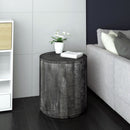 [ Eva Accent Table in Distressed Grey ] - Custom Furniture Manufacturer Brampton, Toronto, Vaughan, Mississauga, Ontario, Oakville, Hamilton