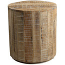 [ Eva Accent Table in Distressed Natural ] - Custom Furniture Manufacturer Brampton, Toronto, Vaughan, Mississauga, Ontario, Oakville, Hamilton