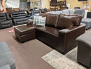 #1460 Reversible Chaise Brown