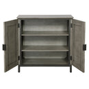[ Fara Cabinet in Grey ] - Custom Furniture Manufacturer Brampton, Toronto, Vaughan, Mississauga, Ontario, Oakville, Hamilton