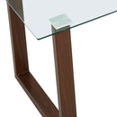 [ Fran/Avi 5pc Dining Set, Walnut/Grey ] - Custom Furniture Manufacturer Brampton, Toronto, Vaughan, Mississauga, Ontario, Oakville, Hamilton