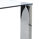 [ Francis Rectangular Dining Table in Stainless Steel ] - Custom Furniture Manufacturer Brampton, Toronto, Vaughan, Mississauga, Ontario, Oakville, Hamilton