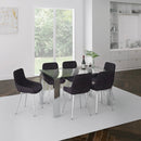 [ Francis/Cass 7pc Dining Set, Black ] - Custom Furniture Manufacturer Brampton, Toronto, Vaughan, Mississauga, Ontario, Oakville, Hamilton