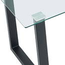 [ Fran/Kai 5pc Dining Set, Black/Beige ] - Custom Furniture Manufacturer Brampton, Toronto, Vaughan, Mississauga, Ontario, Oakville, Hamilton