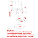 [ Fuse Air Lift Stool, set of 2, in Grey ] - Custom Furniture Manufacturer Brampton, Toronto, Vaughan, Mississauga, Ontario, Oakville, Hamilton