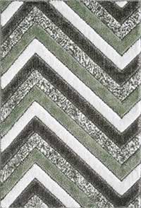 GLAM SHAGGY0D267A GREEN GREY