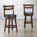 [ Harley 26'' Counter Stool, set of 2, in Coffee ] - Custom Furniture Manufacturer Brampton, Toronto, Vaughan, Mississauga, Ontario, Oakville, Hamilton