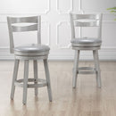 [ Harley 26'' Counter Stool, set of 2, in Grey ] - Custom Furniture Manufacturer Brampton, Toronto, Vaughan, Mississauga, Ontario, Oakville, Hamilton