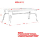 [ Indus Bench in Gunmetal ] - Custom Furniture Manufacturer Brampton, Toronto, Vaughan, Mississauga, Ontario, Oakville, Hamilton