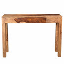 [ Iris Console Table in Dark Sheesham ] - Custom Furniture Manufacturer Brampton, Toronto, Vaughan, Mississauga, Ontario, Oakville, Hamilton